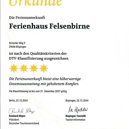 Haus Felsenbirne Im Bispinger Heidezauber Сasa de vacaciones